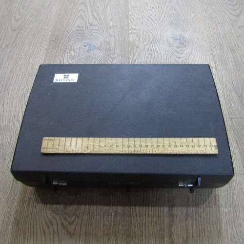 Vintage National Solid State 4 track system portable tope recorder