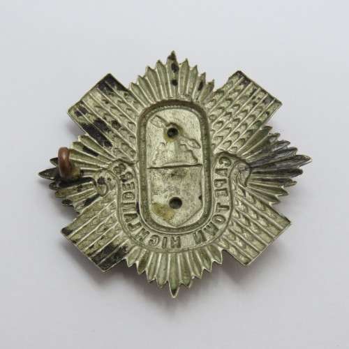 Cape Town Highlanders cap badge - One lug