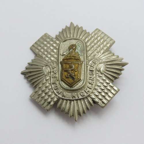 Cape Town Highlanders cap badge - One lug