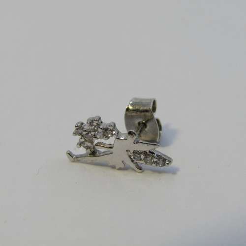 Pair of costume jewellery tinker bell earrings
