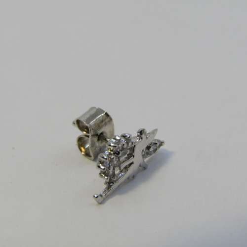 Pair of costume jewellery tinker bell earrings