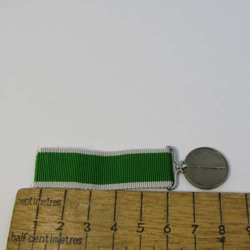 Rhodesia Prison Service 1965-1968 miniature medal - Livingstone mint issue