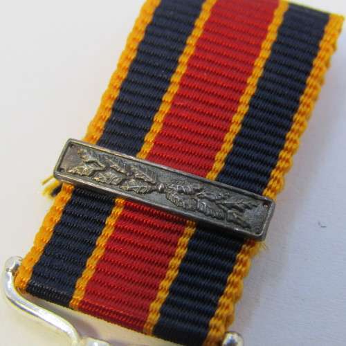 Rhodesia Police Reserve long service miniature medal - Livingstone mint issue