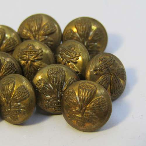 Lot of SADF Special Service Battalion mess dress rank buttons
