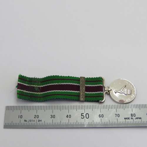 Rhodesia Prison medal for Gallantry miniature medal - Livingstone mint issue