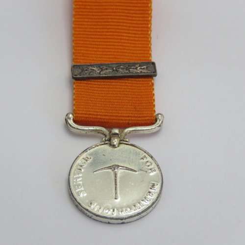 Rhodesia medal for Meritorious service miniature - Livingstone mint issue