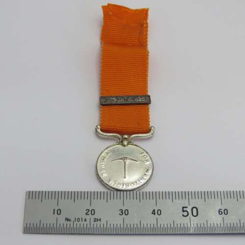 Rhodesia medal for Meritorious service miniature - Livingstone mint issue