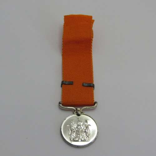 Rhodesia medal for Meritorious service miniature - Livingstone mint issue