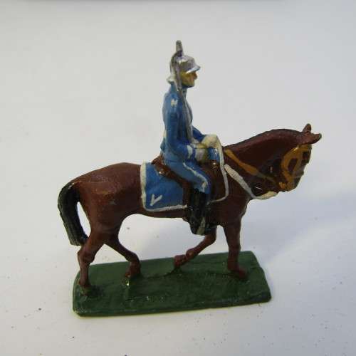 Lot of 2 Swedish African Engineers horse guards lead soldiers in box