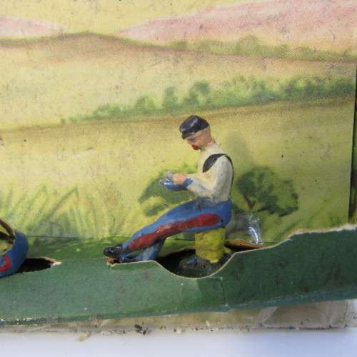 Swedish African Engineers lead soldier set #4CA - Union infantry camping