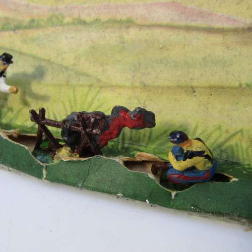 Swedish African Engineers lead soldier set #4CA - Union infantry camping
