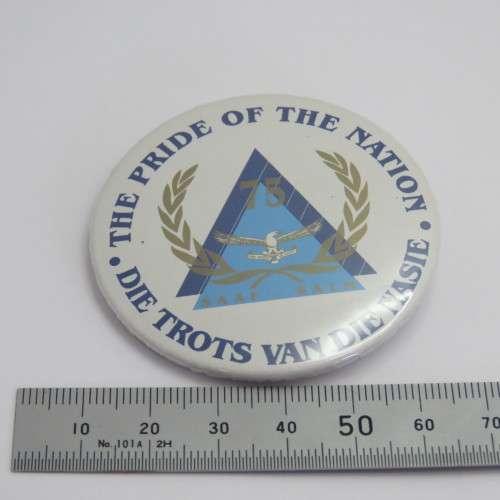 SAAF 75 Years - The Pride of the Nation lapel badge