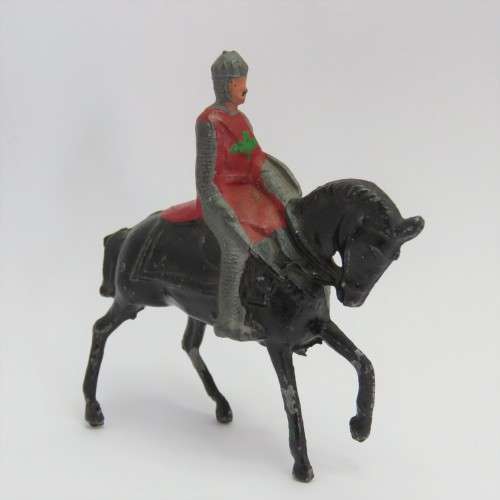 Vintage Knight on Horse lead soldier
