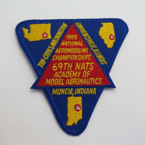 1995 National Aeromodeling Championship cloth badge