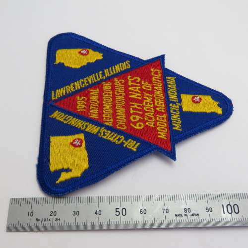 1995 National Aeromodeling Championship cloth badge