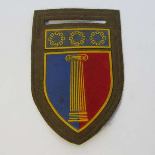 SADF 61 Base workshop logistic command tupperware flash - no pin