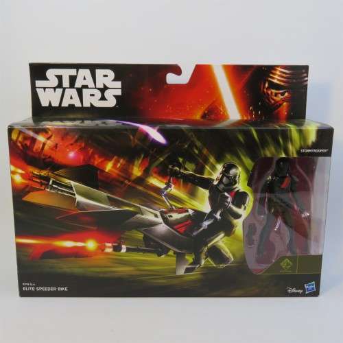 Hasbro Star Wars Elite Speeder Bike and Stormtrooper figurine - 3,75 inch - In box