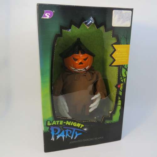 Dasini Late-Night Party Halloween animated dancing reaper figurine in box - Needs batteries