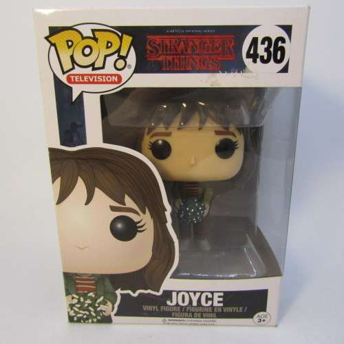 Funko POP Television #436 Stranger Things Joyce vinyl bobble head figurine in box