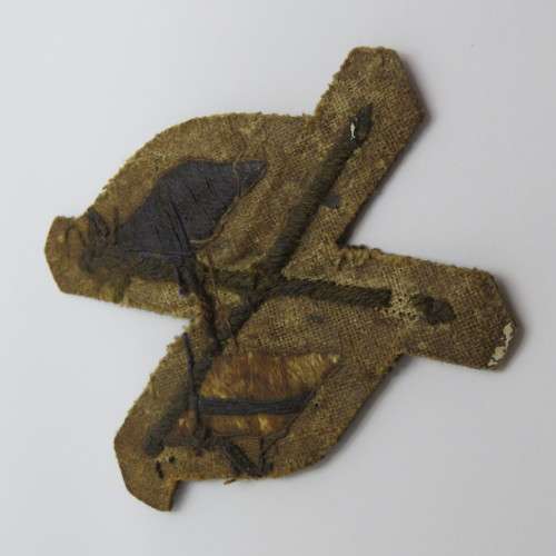 WW2 British Army regimental signallers cloth badge