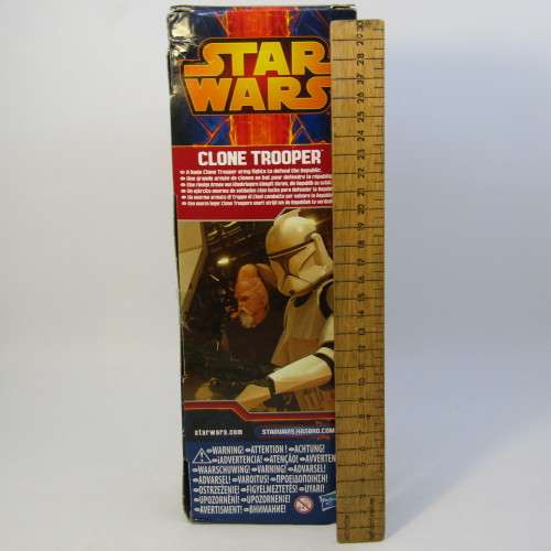 Hasbro Star Wars Clone Trooper figurine in box - 12inch
