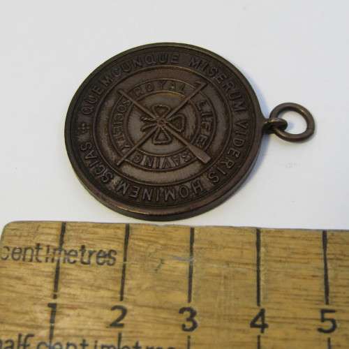 Royal Life Society medal awarded to JC Terblanche in January 1939