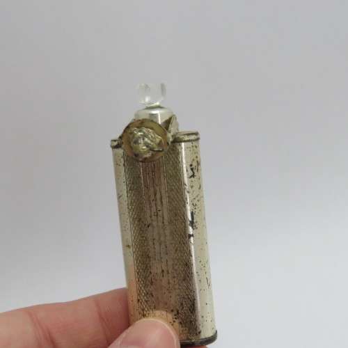 Silverplated perfume holder - Unusual