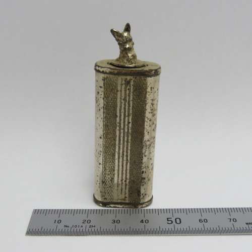 Silverplated perfume holder - Unusual