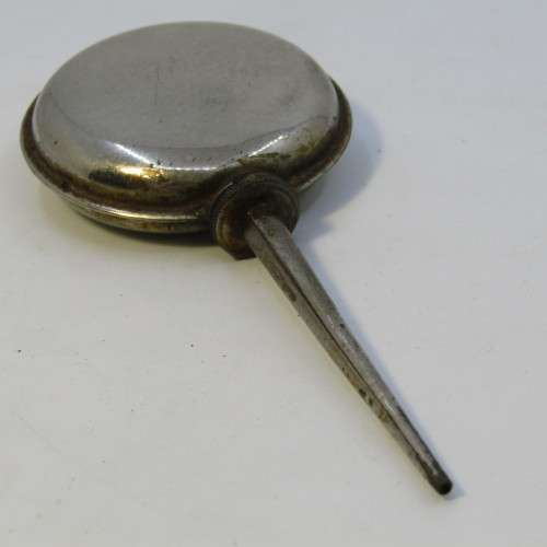 Vintage Nickel oil can - 11cm