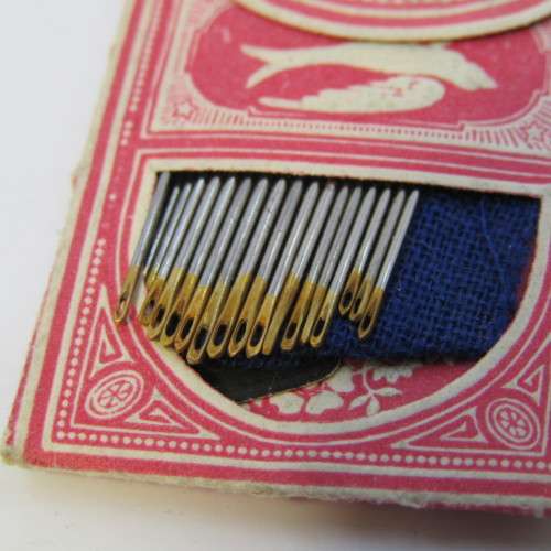 Packet with 16 Agujas Largas antique 4/10 needles