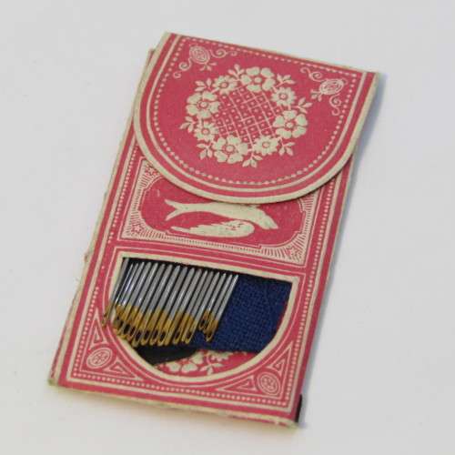 Packet with 16 Agujas Largas antique 4/10 needles
