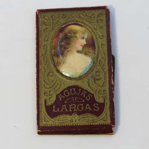 Packet with 16 Agujas Largas antique 4/10 needles