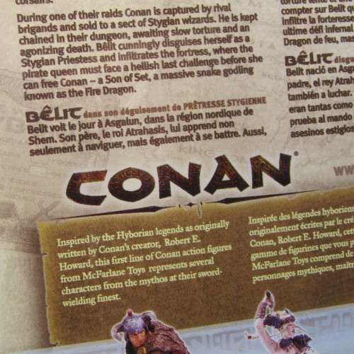 McFarlane Toys Conan series 1 Belit figurine  - still sealed