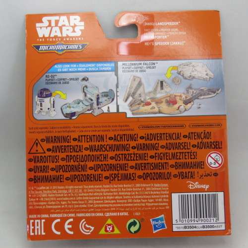 Hasbro Star Wars Micro Machines Speeder Chase set