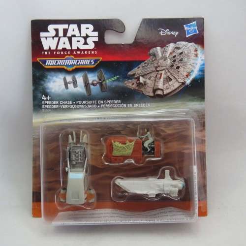 Hasbro Star Wars Micro Machines Speeder Chase set