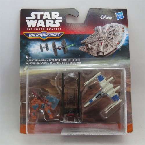 Hasbro Star Wars Micro Machines Desert Invasion set