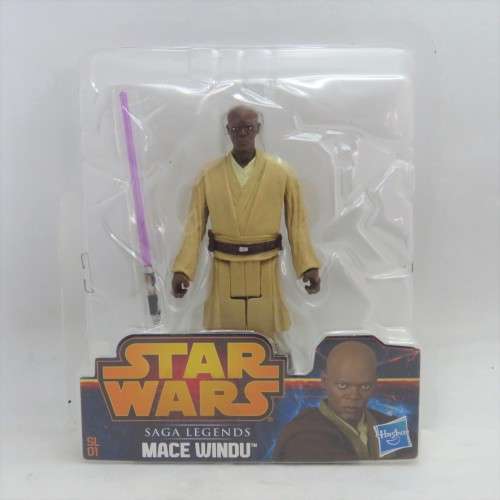 Hasbro Star Wars SAGA Legends Mace Windu figurine
