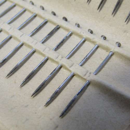 Vintage sheet of Patriot`s pins with most pins