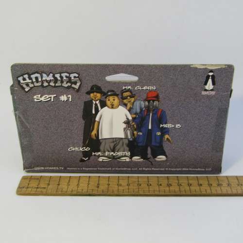Homies Set #1 pack of 4 figurines - 1/24 scale collectible figurine set
