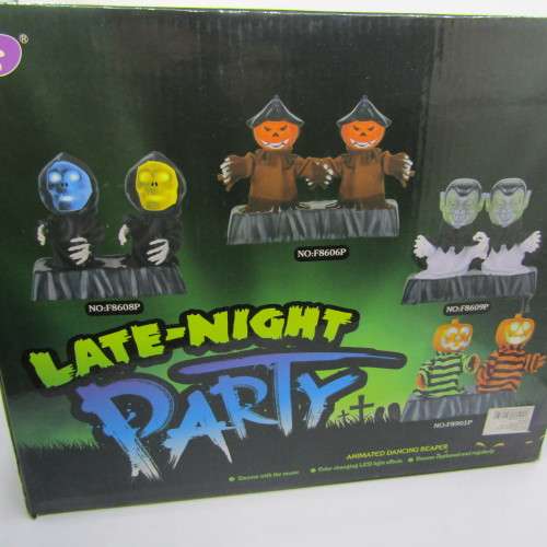 Dasini Late-Night Party Halloween dancing figurines in box - needs batteries