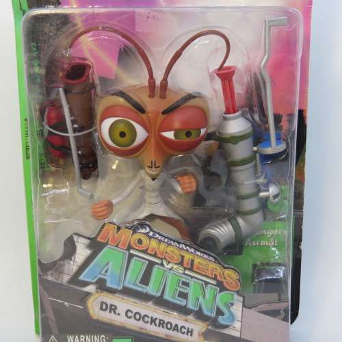 Monsters VS Aliens Dr.Cockroach figurine
