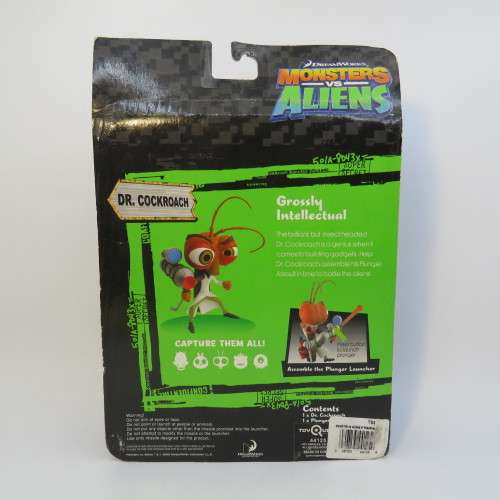 Monsters VS Aliens Dr.Cockroach figurine