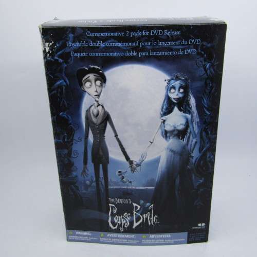 McFarlane Toys Tim Burton`s Corpse Bride and Victor figurines - Commemorative 2-pack for DVD release