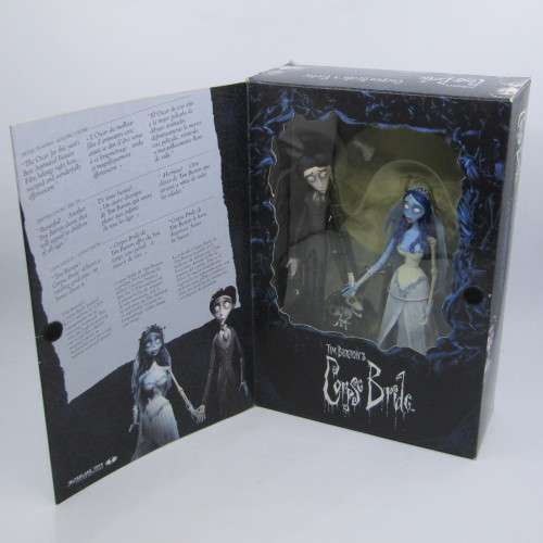 McFarlane Toys Tim Burton`s Corpse Bride and Victor figurines - Commemorative 2-pack for DVD release