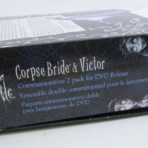 McFarlane Toys Tim Burton`s Corpse Bride and Victor figurines - Commemorative 2-pack for DVD release