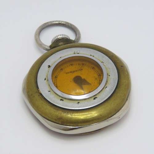 Vintage New Haven Pentagon shape pocketwatch - Not working Very unusual