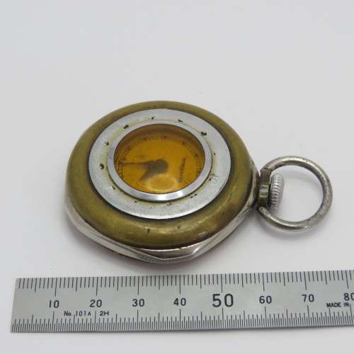 Vintage New Haven Pentagon shape pocketwatch - Not working Very unusual