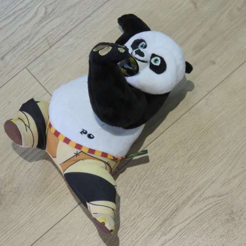 Kung Fu Panda Po soft plush toy - Length 32 cm