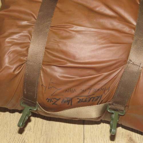 SADF Parker wool sleeping bag - Size medium - Zip is working - 181 x 80 cm
