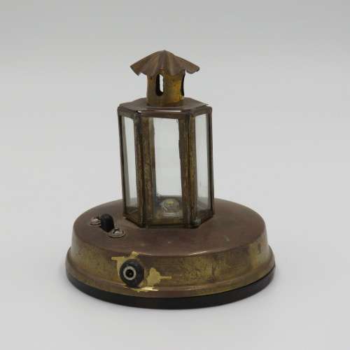 Brass LED mini lantern